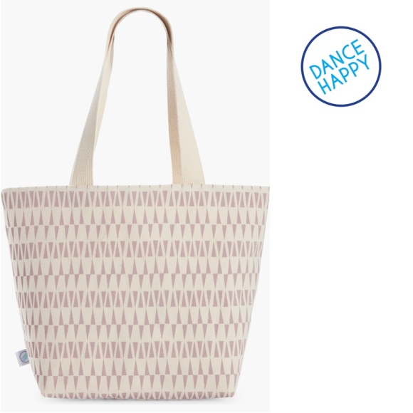 Dance Happy Canvas Tote Bag - Picture 1 of 9